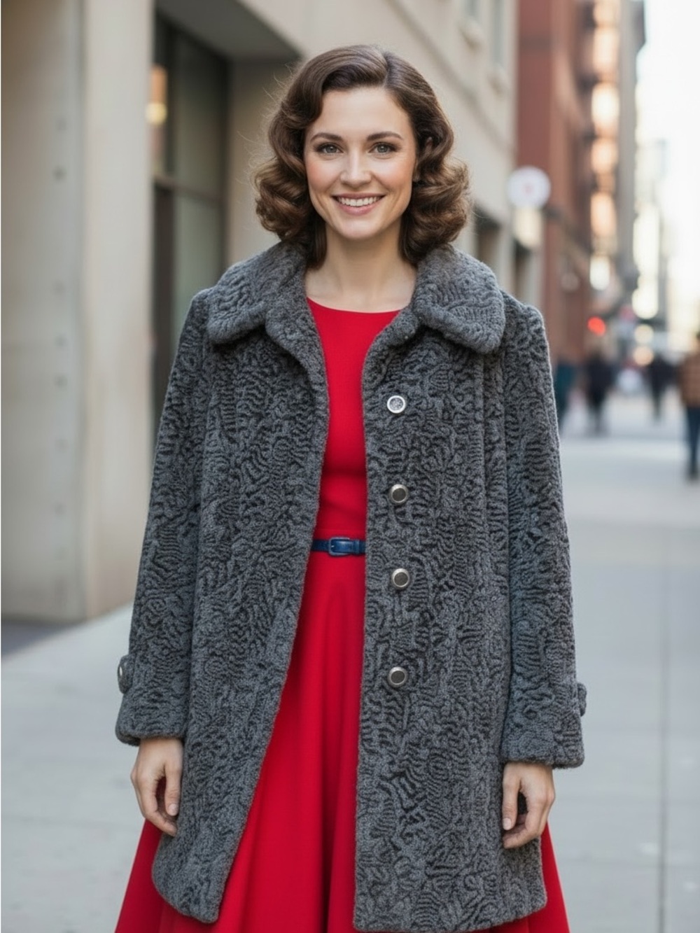 1950’s Vintage Persian Lamb Fur Coat